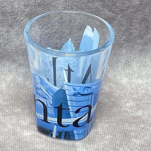 Atlanta Skyline Shot Glass  - Drink Like A True Atlantan With This Unique Souven - Picture 5 of 11